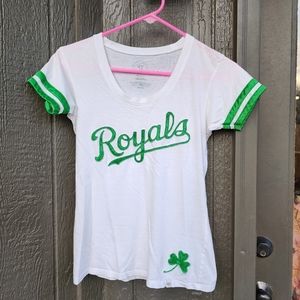 Kansas City Royals Green baseball tee